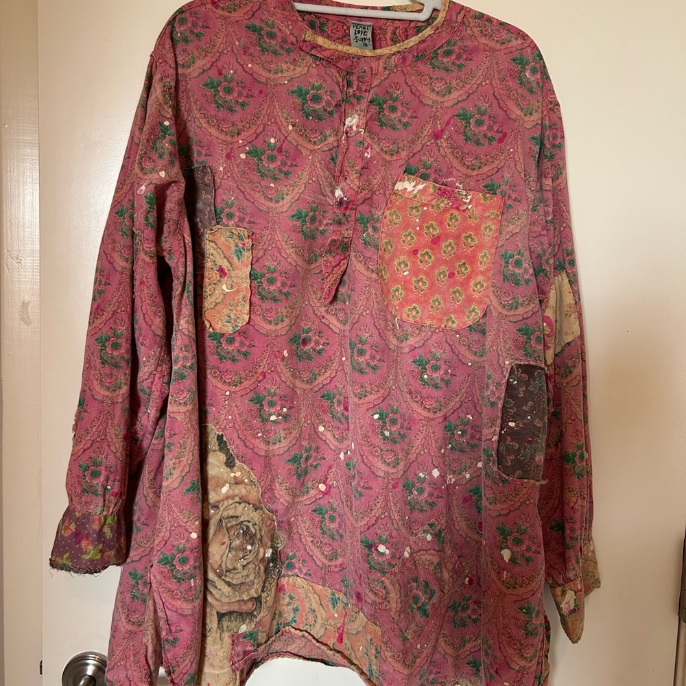 Magnolia Pearl European Cotton Plains Shirt